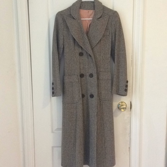 tweed duster coat